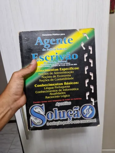 Livro AGENTE Escrivão PF