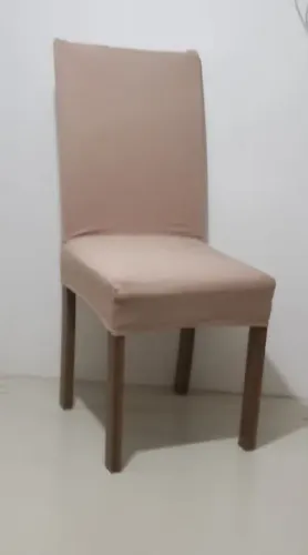 Capas de cadeiras de jantar em malha 