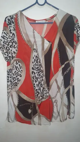 Blusa feminina estampada