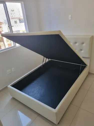 Base box baú casal padrão, BLINDADO, novo (sem uso) DIRETO DA FÁBRICA! À partir de: