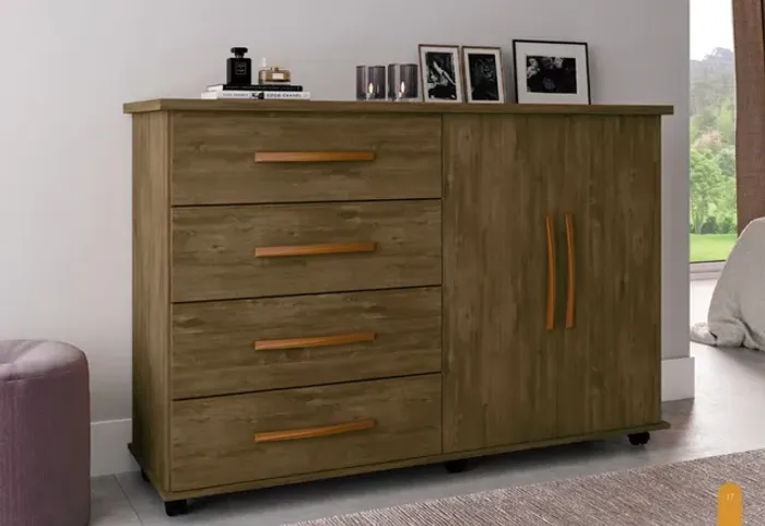 Cômoda com sapateira bali nova montagem grátis valor 698,00 
