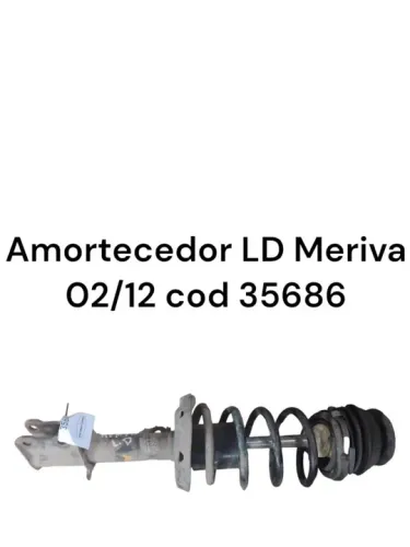 Amortecedor LD Meriva 02/12 cod 35686