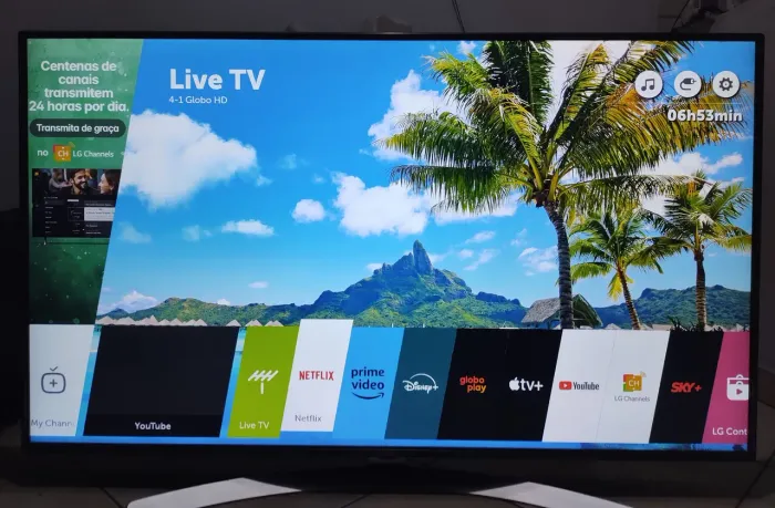 TV smart LG 4K Smart 55 polegadas