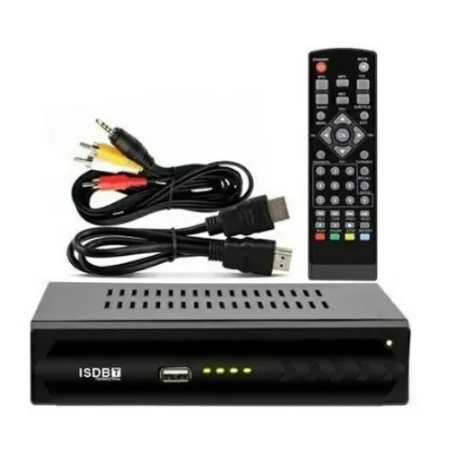 Conversor Digital Set Top 1080p Full Hd Tv Tubo Led Plasma