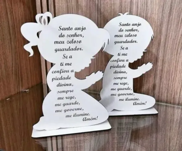 ORAÇÃO BATIZADO MDF