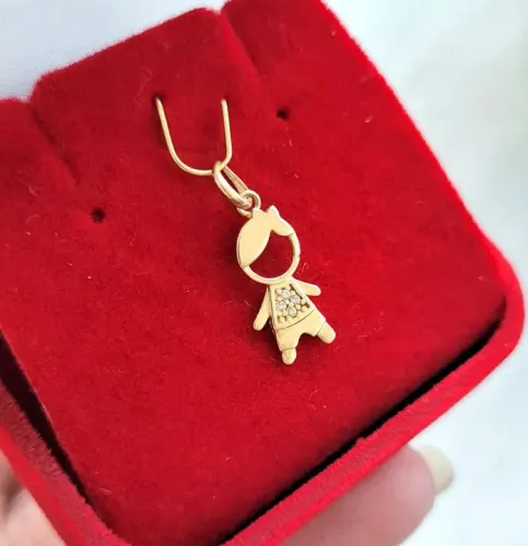 PROMO! Pingente Filho Ouro 18k