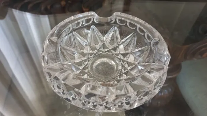 Cinzeiro cristal bohemia