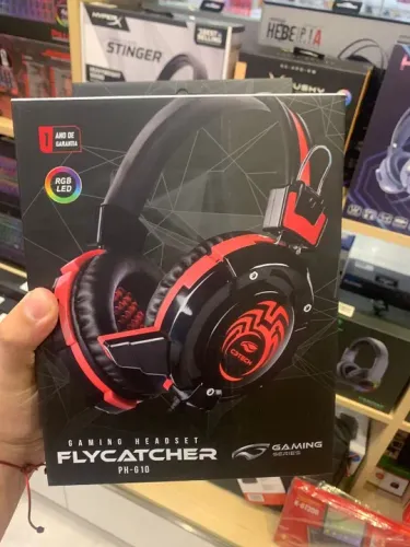 Fone c/Microfone Gamer Flycatcher C3Tech - Loja Fisica - Parcelamos sem juros