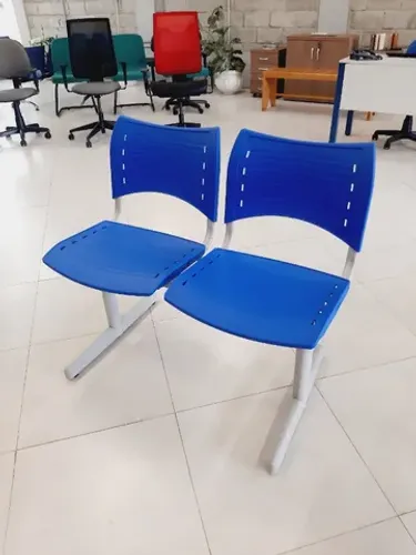Longarina de espera para 02 lugares