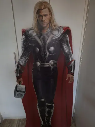 Personagem de MDF Vingadores - Decoração