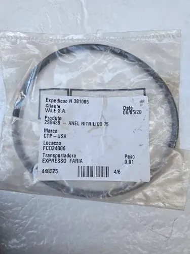 Escavadeira carregadeira trator esteira caterpillar anel oring novo 2S8439