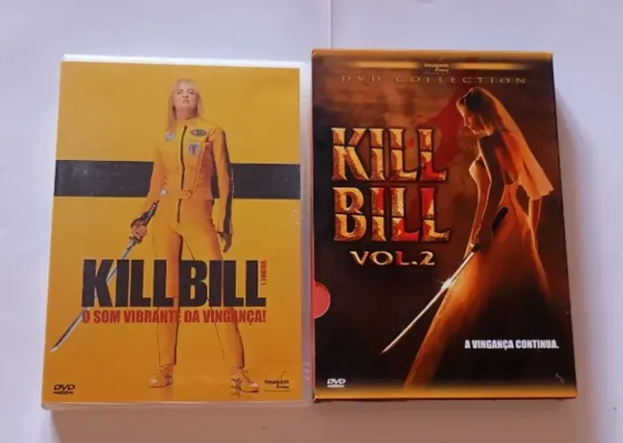 Lote DVDs Kill Bill Volumes 1 E 2