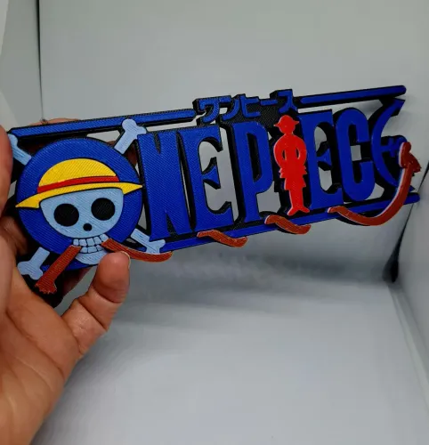 Mini placa 3D decorativa pirata