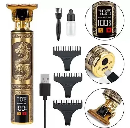 Maquina De Cortar Cabelo Sem Fio Profissional da tomate