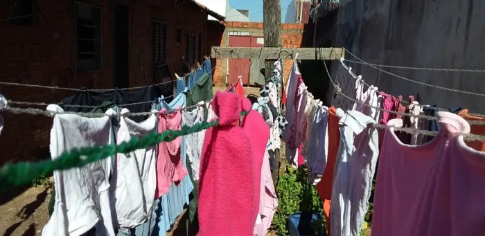 Varal Ecologico não precisa de prendedores.