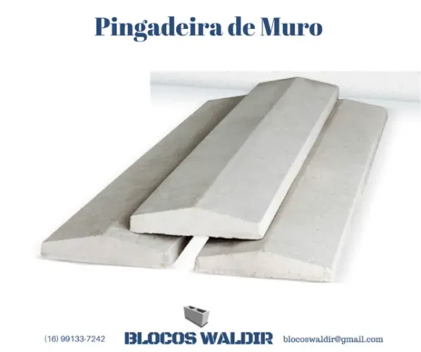 Pingadeira ou chapéu de muro