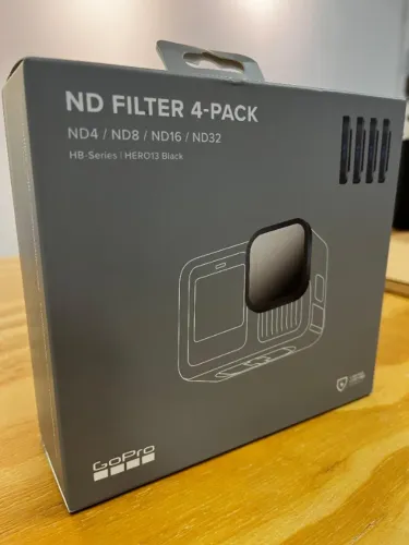 Kit de Filtros GoPro HB-Series HERO13 Black (LACRADO) | ND4/ND8/ND16 e ND32