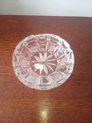 Cinzeiro  Cristal Bacart.