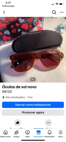 Óculos de Sol novo