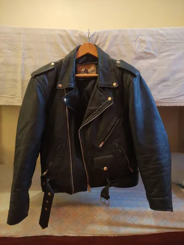 Jaqueta de couro perfecto rock Ramones