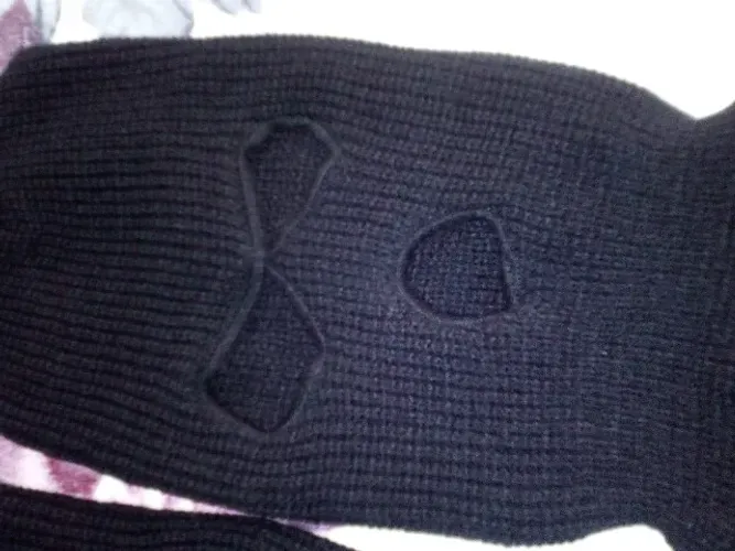 Touca Balaclava lisa ou tricô preta valor cada oferta liquida para motoqueiro Ciclista fri