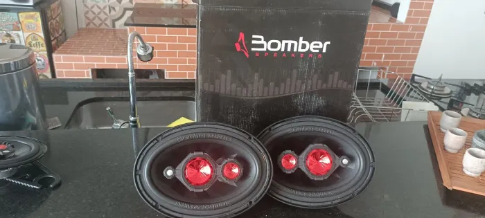 Par de Alto-Falantes Bomber Oval 6x9