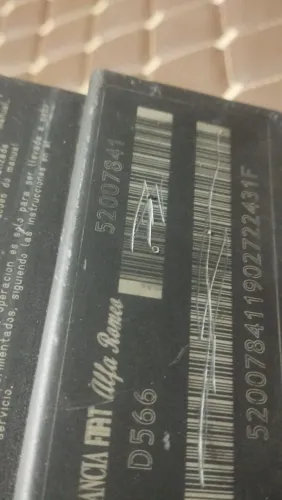 Módulo Air bag Fiat Palio Siena<br>52007841