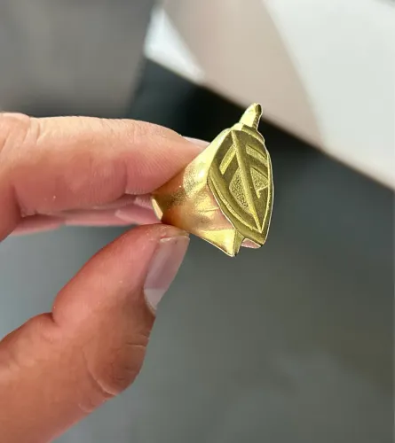 Dedeira Fé de moeda antiga