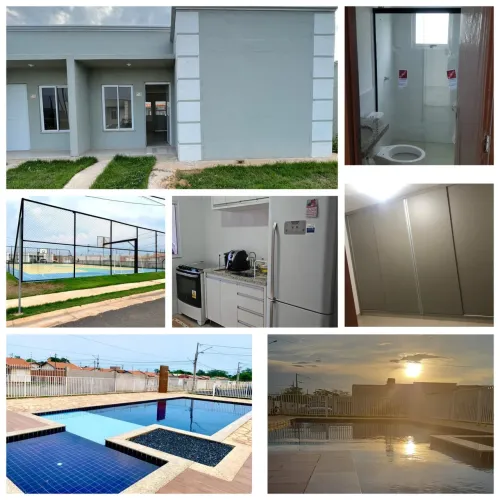 Condomínio Athenas Casa 2 quartos 1 Suíte Loteamento Bom Jesus - Cuiabá - MT