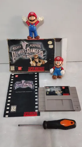 POWER RANGERS-THE MOVIE SNES CIB