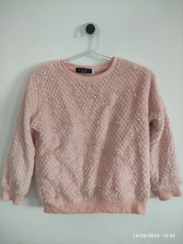 Blusa Frio Com Aplique Pérola