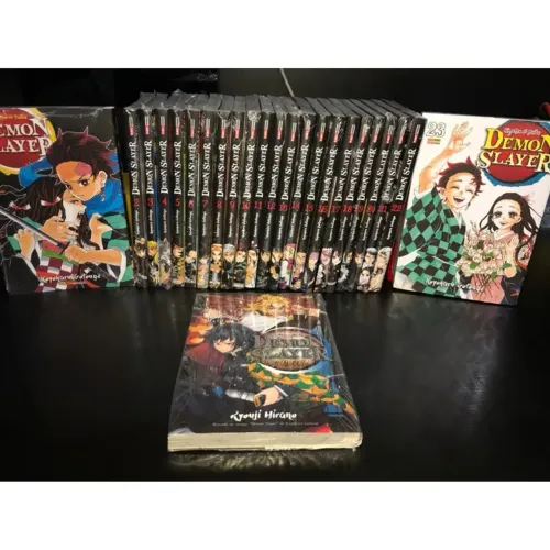 Box Demon Slayer - Mangá Lacrado Completo (23 Volumes) + Gaiden