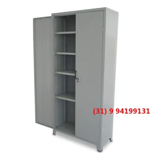 Armário de aço 1,98x90x40 novo com chave Frete grátis