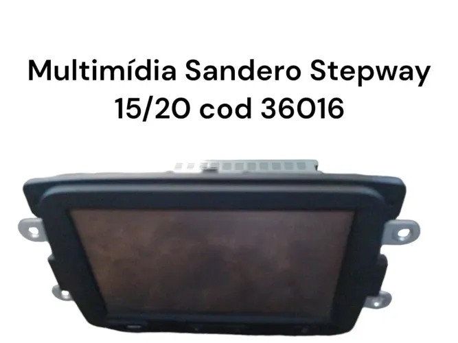 Multimídia Sandero Stepway 15/20 cod 36016