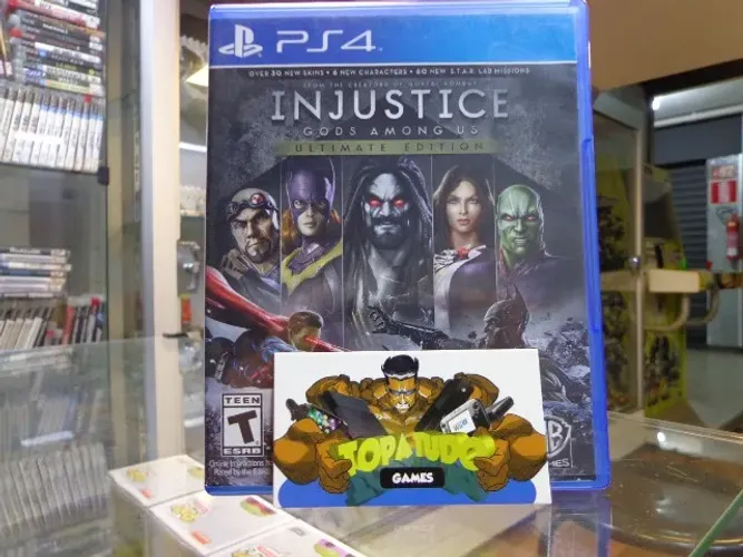 Jogo Injustice Gods Among Us Ps4 Conservado 