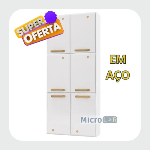 Paneleiro Cozinha Colormaq Aço - Montagem Imadiata