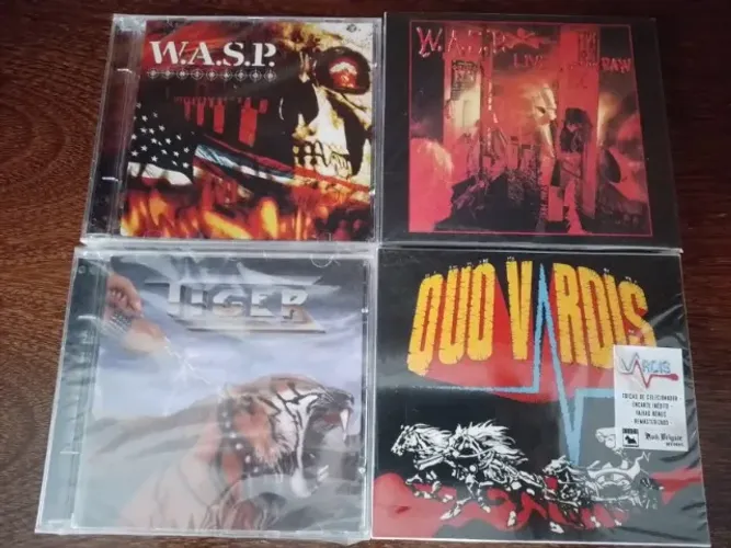 cds heavy metal wasp tiger quo vardis