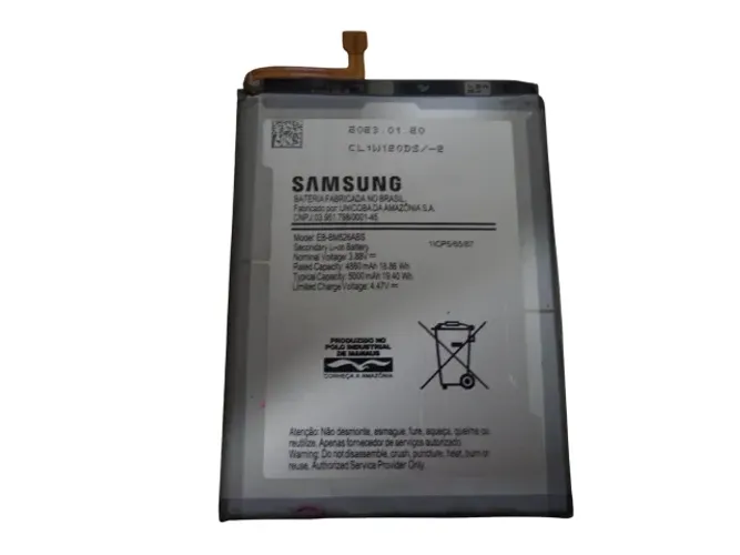 bateria samsung m53 original modelo eb-bm526abs