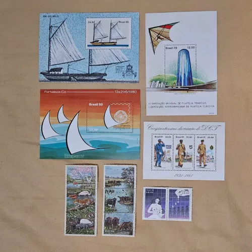 Selos do Brasil - Coleções Correios 1979-1985