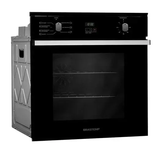 Forno Brastemp 84 litros Preto com convecção e timer touch - BOC84AE - 220V 