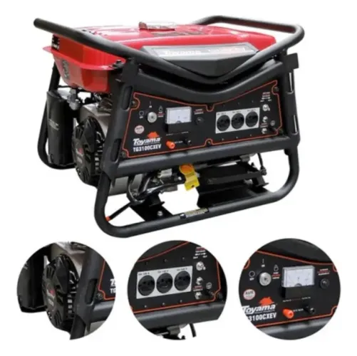 Gerador De Energia Gasolina 3,1kva Tg3100cxev Bivolt