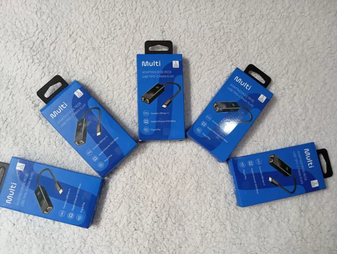 ADAPTADOR DE REDE USB TIPO -C PARA RJ 45
