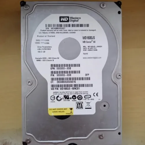 HD Sata Western Digital 160GB