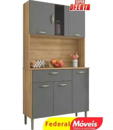 Armário para Cozinha 92cm - Novo e Perfeito para o Dia a Dia!