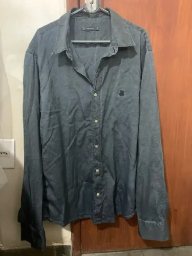 Camisa John John Cinza Tam GG