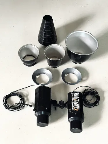 FLASH ATEK 200 - 2 UNIDAS + ACESSÓRIOS