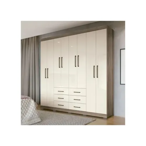 Guarda Roupa Casal Liverpool 8 Portas 6 Gavetas Novo fazemos entrega