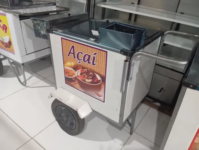 Carrinho de Açaí - Novo - PRONTO PARA TRABALHAR!