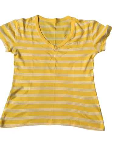 kit 3 blusas listradas femininas