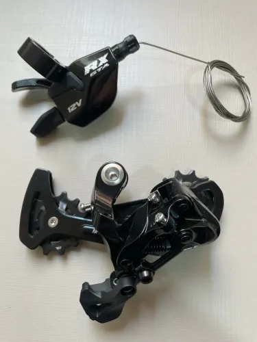 Kit passador e câmbio GTA RX de 12 velocidades bike, bicicleta MTB.